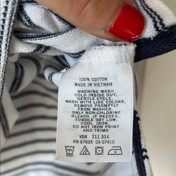 Nautica Classic Fit Striped Polo Shirt Preppy Coastal nautical Y2K 90S golf L - Picture 5 of 8